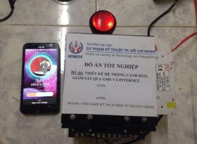 Đồ án thiết kế hệ thống cảnh báo, giám sát qua GSM và internet